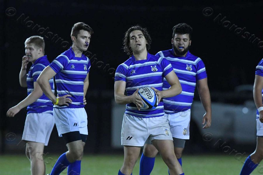 Wheaton Men\'s Rugby vs Mass Maritime.  Photo by Keith Nordstrom